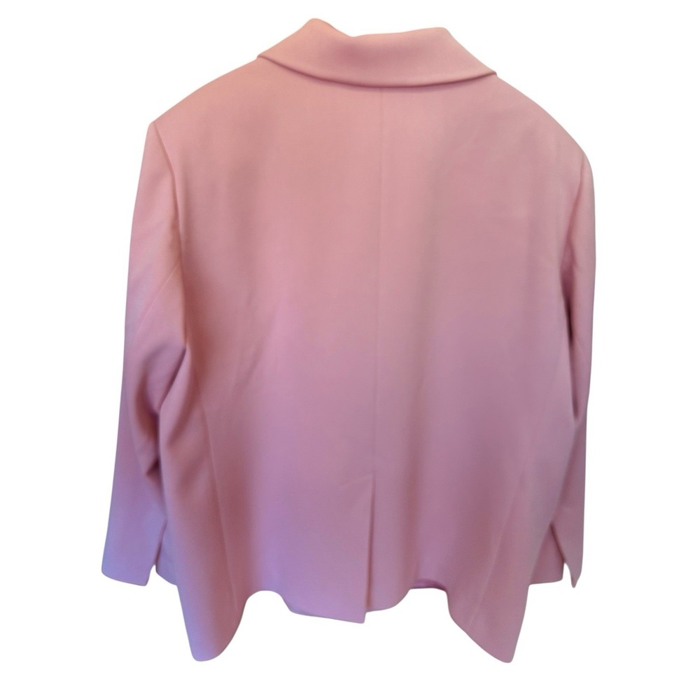 Gasanova Women's Pink Oversized Tuxedo Blazer Size 2 - Picture 2 of 8